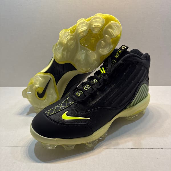 Nike Griffey 2 MCS‎ Baseball Cleats Black Volt HF1579-001 Men\'s Size 10 Nike Griffey 2 MCS Baseball Cleats Volt Green Black HF1579  main image 4