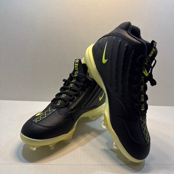 Nike Air Griffey 2 MCS Volt Black Baseball Cleats Mens Size  display picture 2