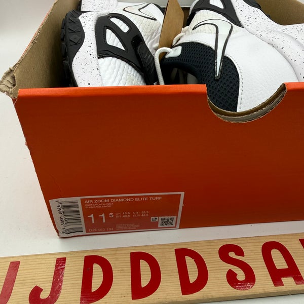 Nike Air Zoom Diamond Elite Turf Baseball White Black DZ0503  display picture 3