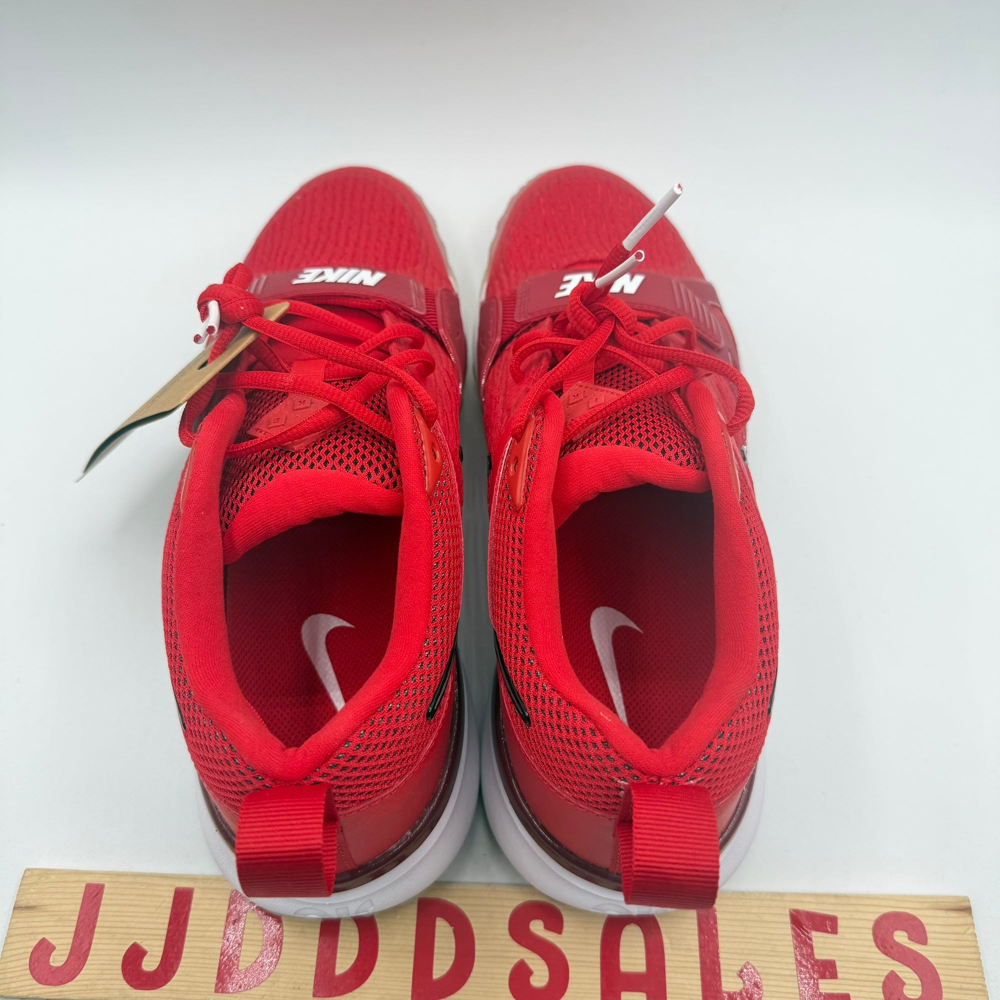 Nike Air Zoom Diamond Elite Turf Baseball University Red DZ0503-600 Men’s Sz 9 Nike Air Zoom Diamond Elite Turf University Red / Pure  main image 4