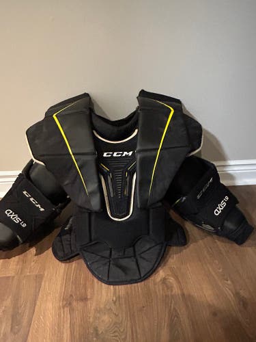 Large CCM Axis A1.9 Goalie Chest Protector (Used)