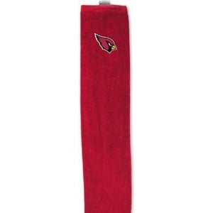 NEW WinCraft Arizona Cardinals 15x25 Embroidered Tri-Fold Golf Towel