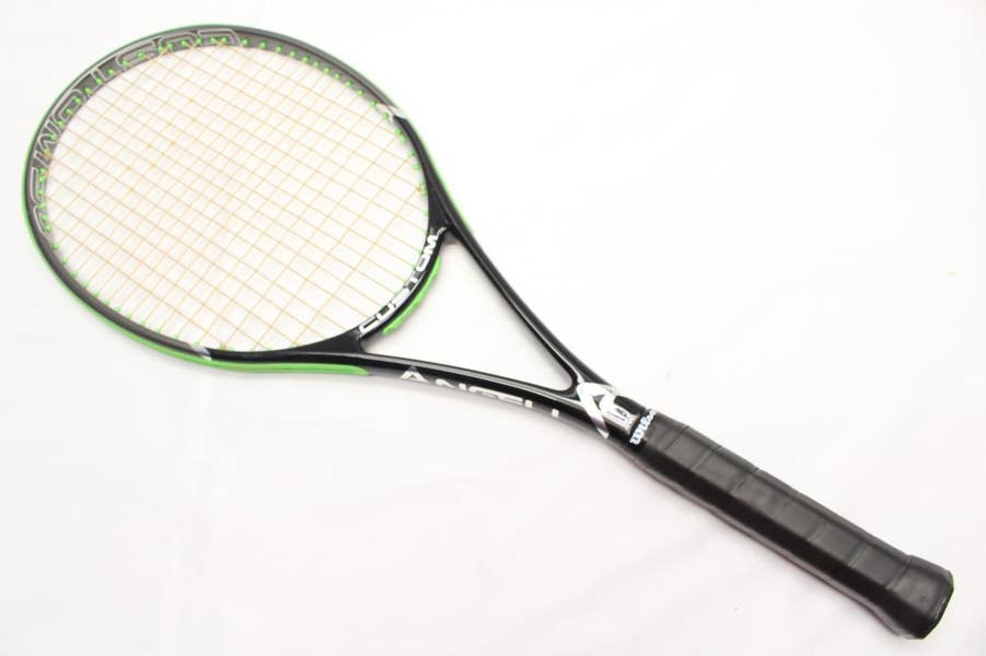 ANGELL TC 90 V4 カスタムテニスラケット × ２本 USED* ANGELL CUSTOM TC90 310g (16X18) TENNIS RACQUET (4 1/2) FROM