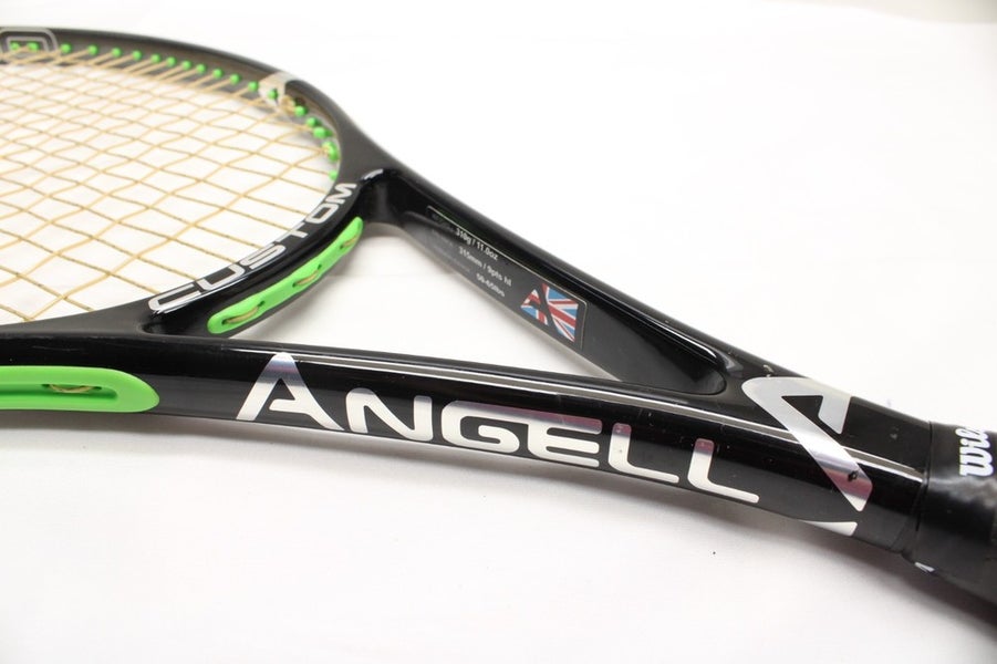 USED* ANGELL CUSTOM TC90 310g (16X18) TENNIS RACQUET (4 1/2) FROM