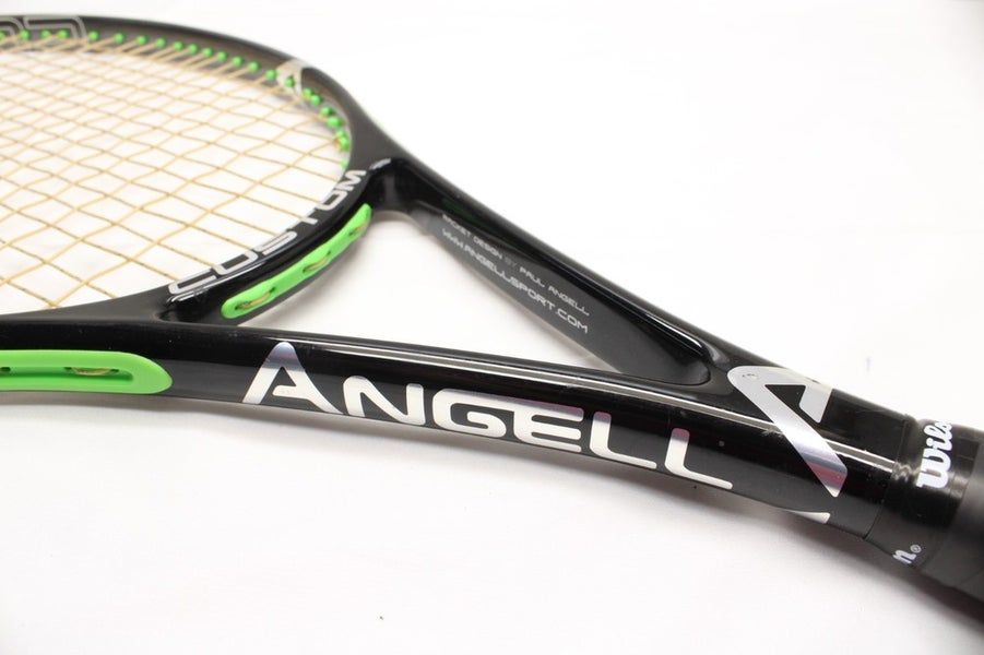 USED* ANGELL CUSTOM TC90 310g (16X18) TENNIS RACQUET (4 1/2) FROM