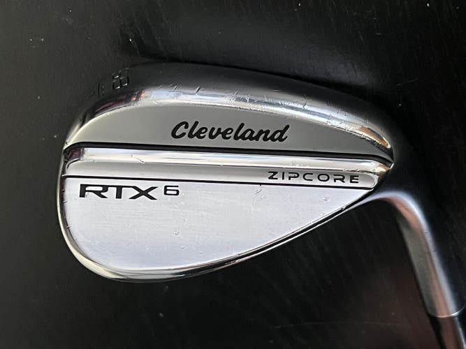 Cleveland RTX 6 ZIPCORE Wedge 58° FULL 12 Bounce DG Spinner Lamkin Crossline Std
