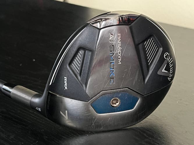 Callaway Ai Smoke Max 7 Wood 21° RH 41.5” Tensei Blue 65g Stiff Winn Dri-Tac 2.0
