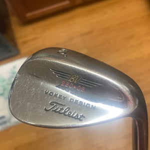Men's Titleist BV Vokey Right Handed Wedge Wedge Flex 60 Degree Steel Shaft (Used)