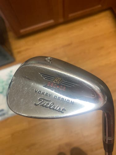Men's Titleist BV Vokey Right Handed Wedge Wedge Flex 60 Degree Steel Shaft (Used)