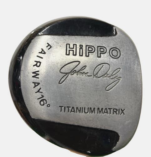 HiPPO John Daly Titanium Matrix 3 Wood 16* RH Regular Graphite 43" Original Grip