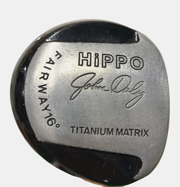 HiPPO John Daly Titanium Matrix 3 Wood 16* RH Regular Graphite 43" Original Grip