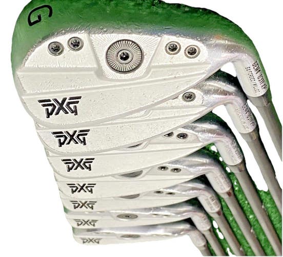 PXG Gen4 0311 XP Iron Set 5-PW,GW RH MMT 60 Senior Graphite 5i 38 Nice Mid Grips