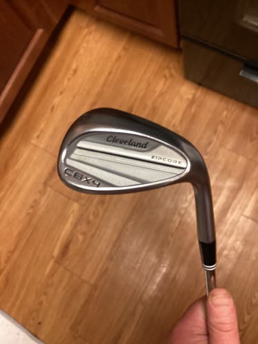 Men's 2021 Cleveland CBX 4 Zipcore Right Handed Wedge Wedge Flex 56 Degree Steel Shaft (Used)