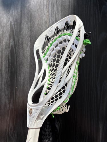 New Warrior Evo V Box Head Custom Strung with Hero 4.0 Mesh (Sample Stringing)