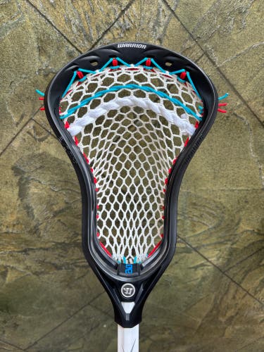 New Warrior Evo QX-O Head Custom Strung with 4s Mesh (Sample Stringing)