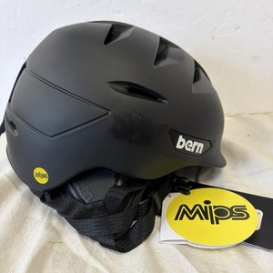 Brand New Adult Size Small BERN ski And Snowboard Helmet. Drop In Audio Ready