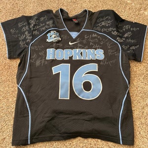 2013 Johns Hopkins Men’s Team Signed Jersey