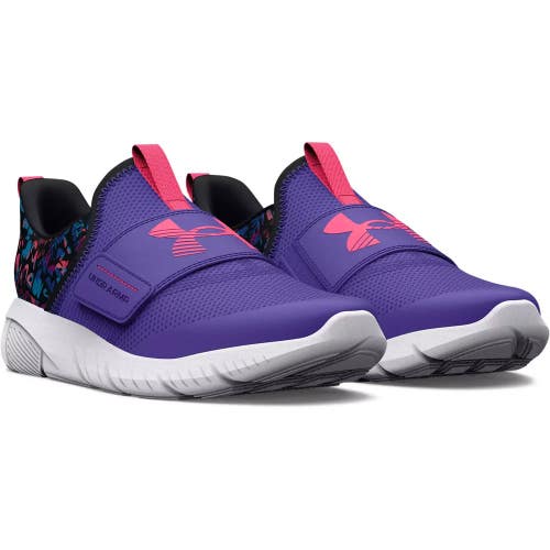 Under Armour Flash GS 3026779-500 Sneaker Kids US 3 Purple Running Shoes ZAP1742