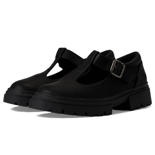 Blowfish Malibu Cevee Mary Jane Kids US 2 Black Adjustable Strap Shoes ZAP1739