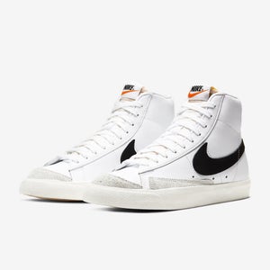 Nike Blazer Mid 77 CZ1055-100 Sneaker Women 9 White Leather Casual Shoes ZAP1688