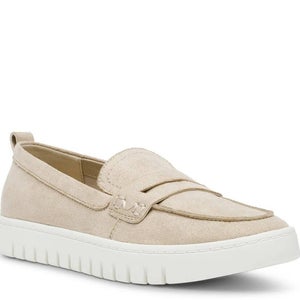 Anne Klein Kalypso Penny Loafer Woman's 7.5 Gold Metallic Slip On Shoes ZAP1702