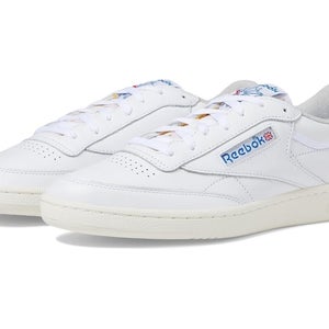 Reebok Club C 85 Sneakers Men's US 8 White Chalk Leather Lifestyle Shoes ZAP1477
