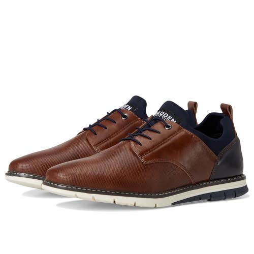 Steve Madden Lyddon Oxford Men's US 10.5 Brown Low Top Dress Shoes ZAP1507