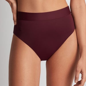 Lauren Ralph Lauren Beach Club Solids Bikini Bottom Women 12 Purple Beach JZZ795