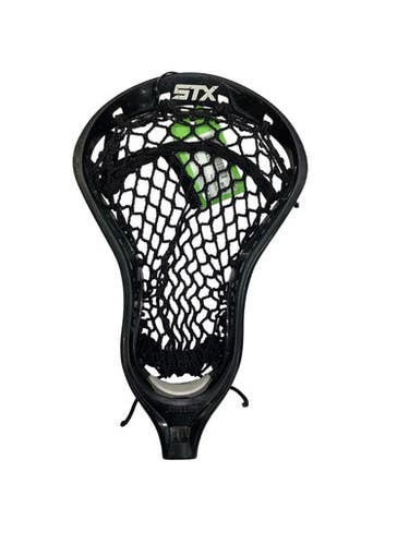 Used STX STALLION Mens Lacrosse Head Black 11347-S000262866