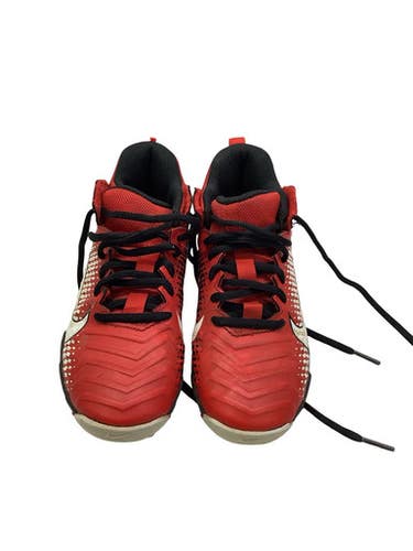 Used Nike ALPHA BB CLEAT BB/SB Cleats Red Junior 01.5 11347-S000262856