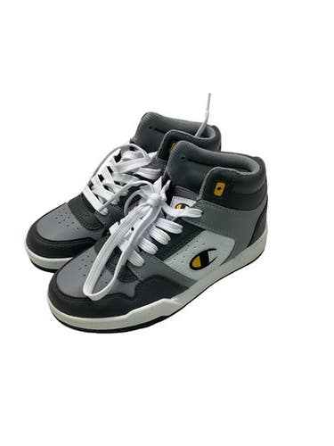 Used Champion Sports Basketball Shoes Y Grey Junior 02 11347-S000262857