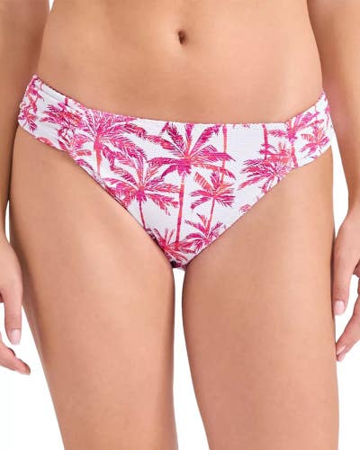 Tommy Bahama Island Cays Bikini Bottom Women's M Pink Reversible Hipster JZZ735