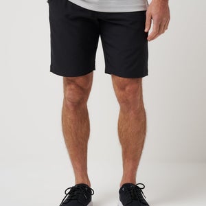 TravisMathew Wanderlust Shorts Men's 32 Black 9 Inseam Zip Fly Active GBO2182