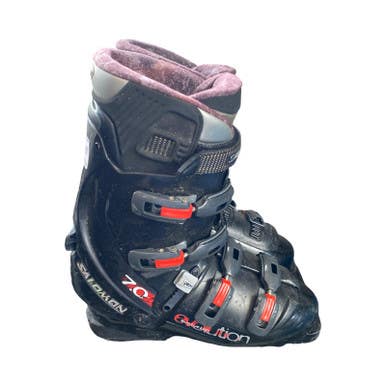 Used Salomon EVOLUTION 7.0 Mens DH Ski Boot Black 280 MP - M10 - W11 11883-S000156690