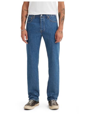 Levi's 501 Jeans Men's 30x30 Blue Denim Regular Fit Straight Leg Zip Fly GBO2574