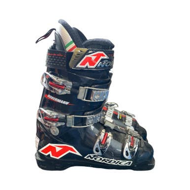 Used Nordica DOBERMANN Womens DH Ski Boot Black 270 MP - M09 - W10 11883-S000156719