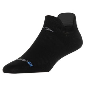 Drymax Run Hyper Thin Running Double Tab Socks Men's XL Black Stretch GBO2570
