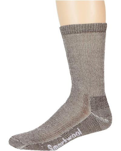 Smartwool Classic Hike Men's L Taupe Merino Wool Full Cushion Crew Socks GBO2569