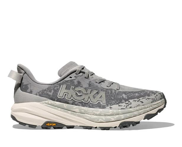 Hoka One One Speedgoat 6 1147791-SYLB Men's US 9 Gray Running Shoes SHOP2