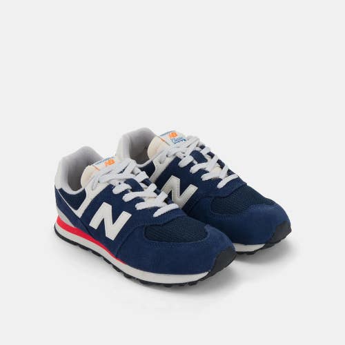 New Balance 574 GC574VPN Sneakers Kids US 4.5 Navy White Lifestyle Shoes SHOP49