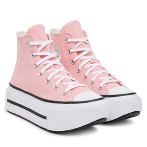 Converse Chuck Taylor All Star Lift Double Stack Men's 4.5 Pink Shoes HAWK2092