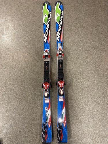 Nordica Dobermann SL WC 165 cm Racing Skis With Bindings Max Din 18 (Used)