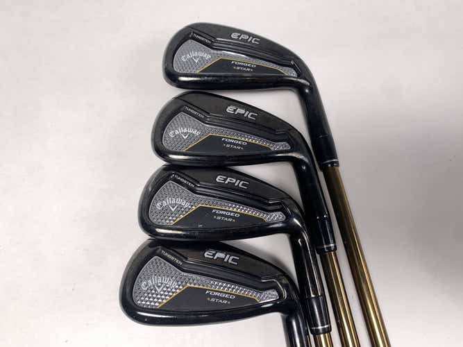 Callaway EPIC Forged Star Iron Set 6-9 ATTAS Speed 40g Ladies Graphite Womens RH