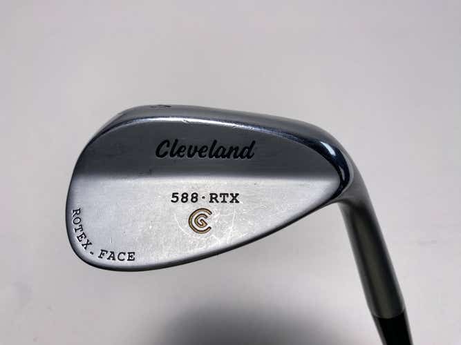 Cleveland 588 RTX Satin Chrome Wedge 54* 8 Bounce TT DG Wedge Steel Mens RH
