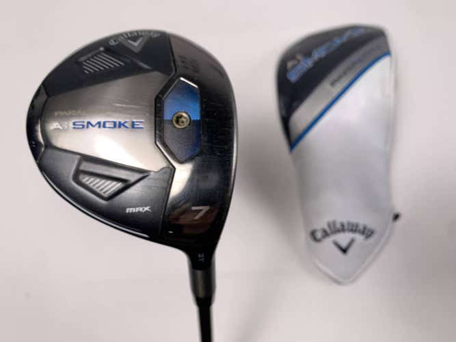 Callaway Paradym Ai Smoke Max 7 Fairway Wood 21* RCH 55 55g Regular RH HC