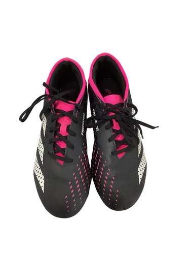 Used Adidas PREDATOR Soccer Cleats Black And Pink Senior 7.5 11613-S000176114