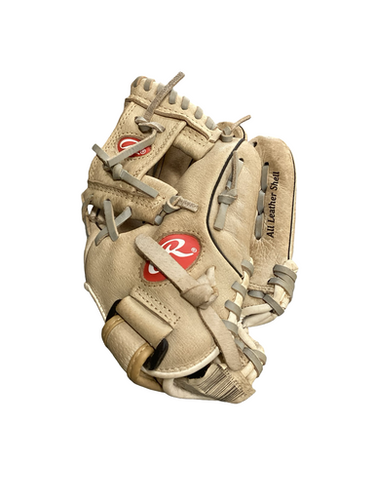 Used Rawlings HIGHLIGHT SERIES BB/SB Glove RH Throw Tan 10 1/2" 11613-S000176102