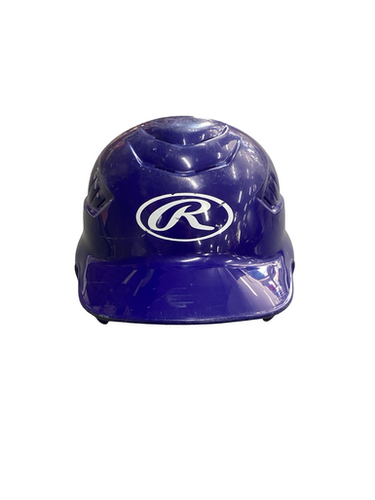 Used Rawlings CFTBH-R1 Batting Helmet No Mask Royal Blue S/M 11613-S000176101