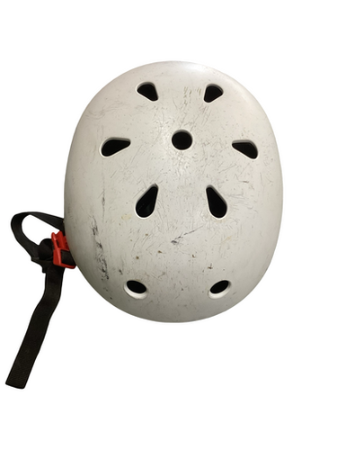 Used Bike Helmet White One Size 11613-S000176097