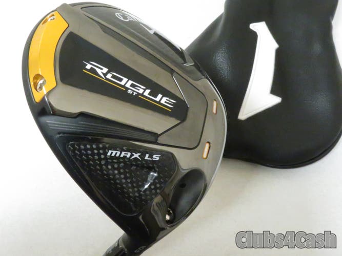 Callaway Rogue ST MAX LS Driver 10.5 HZRDUS Silver GEN4 60g 6.5 X-Flex +Cover